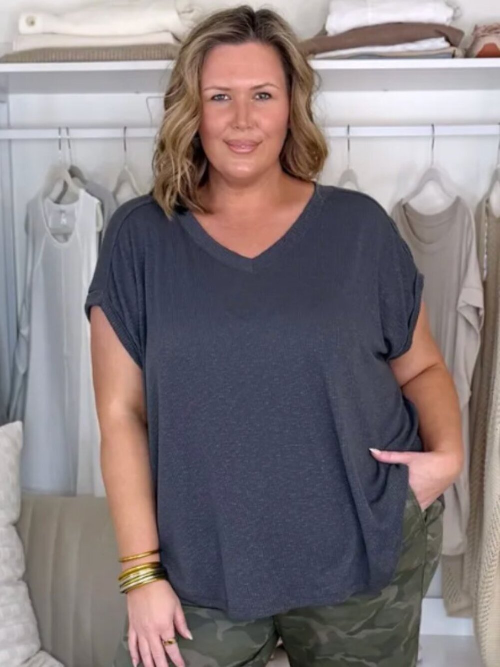 maurices Dolamn Short Sleeve Tunic